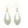 18K yellow gold nephrite Jade Earrings